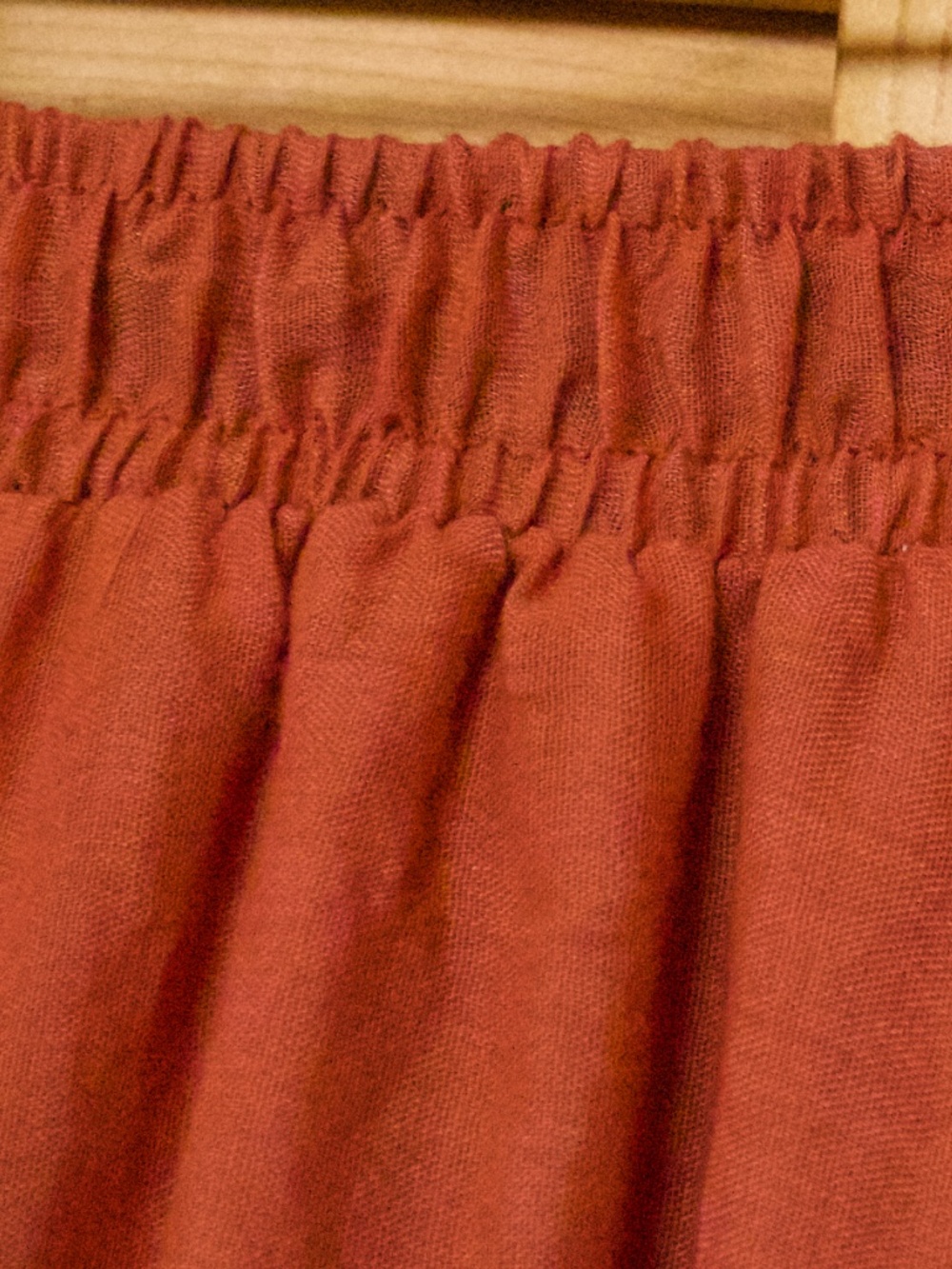 LONG RUFFLE SKIRT - Picture 3 of 7
